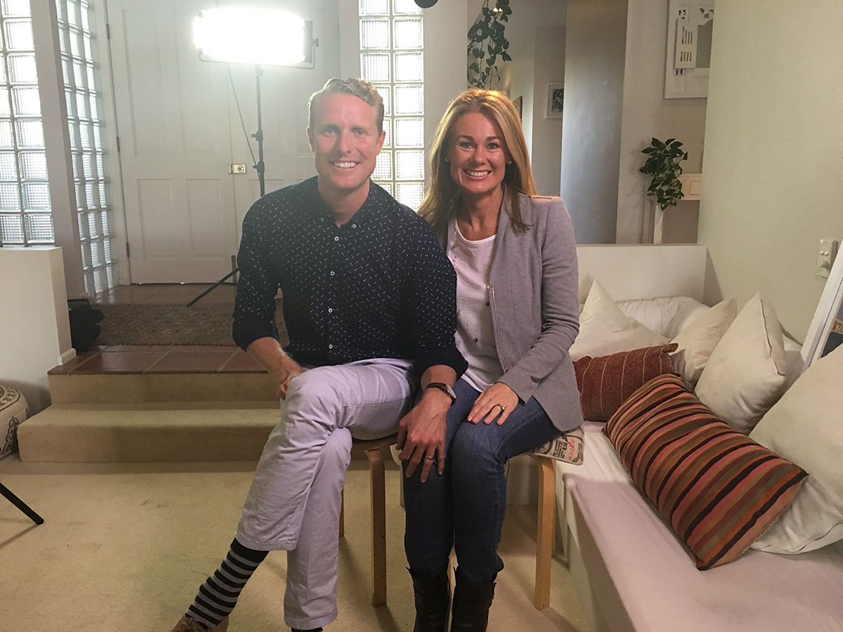 James Colquhoun and Libby Weaver