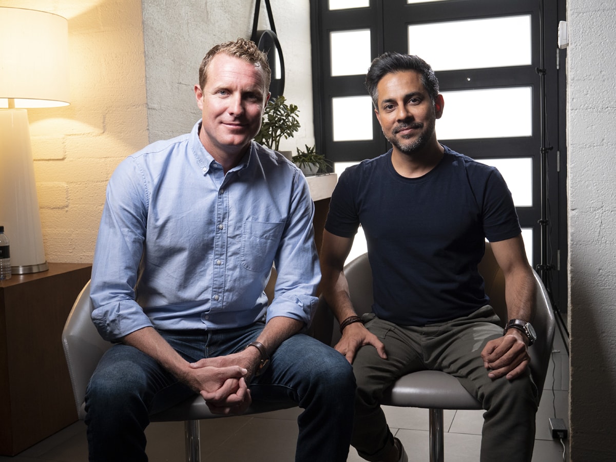 James Colquhoun and Vishen Lakhiani