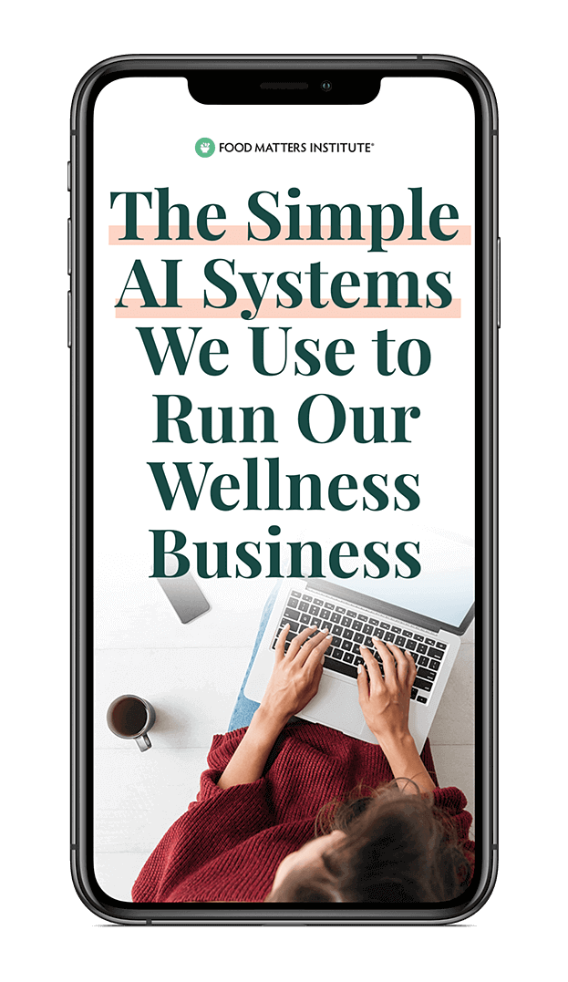 The Simple AI Systems We Use to Run Our Wellness Business eBook