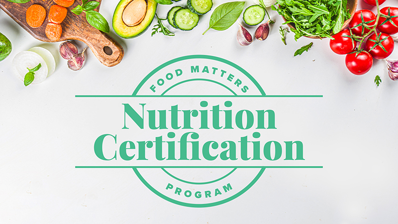 Nutrition Certification Course